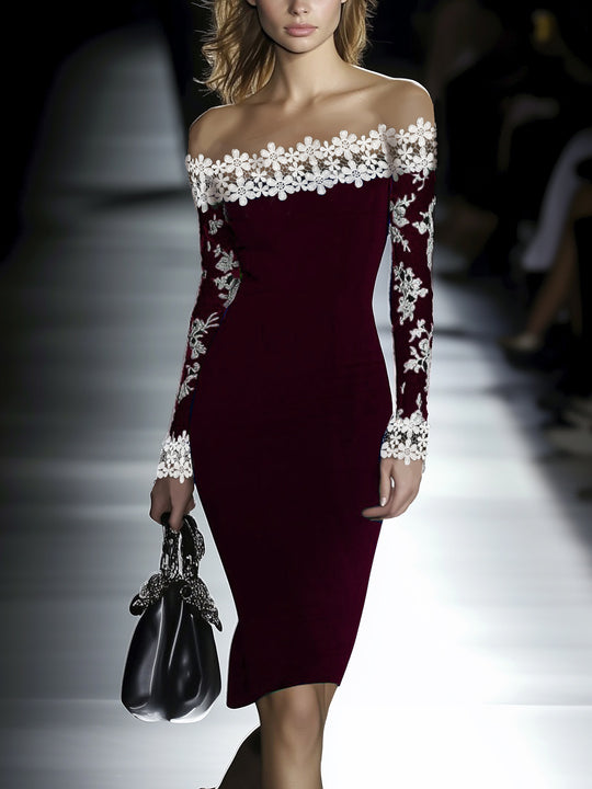 Well Tailored Dress with a Graceful Silhouette