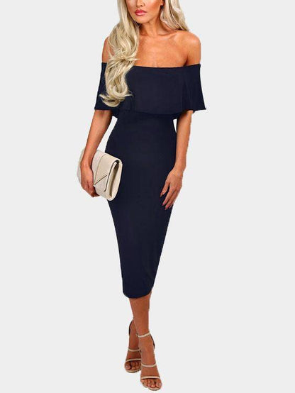 Well Tailored Dress with a Graceful Silhouette
