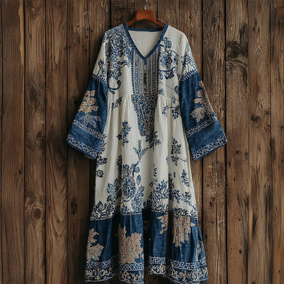 Blue white