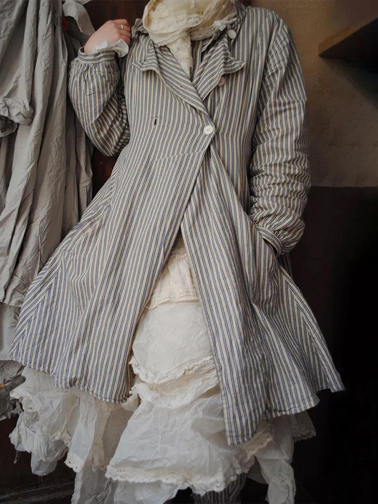 Classic Vintage Coat with a Flattering Fit