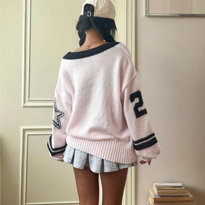 Classic Vintage Sweater with a Flattering Fit