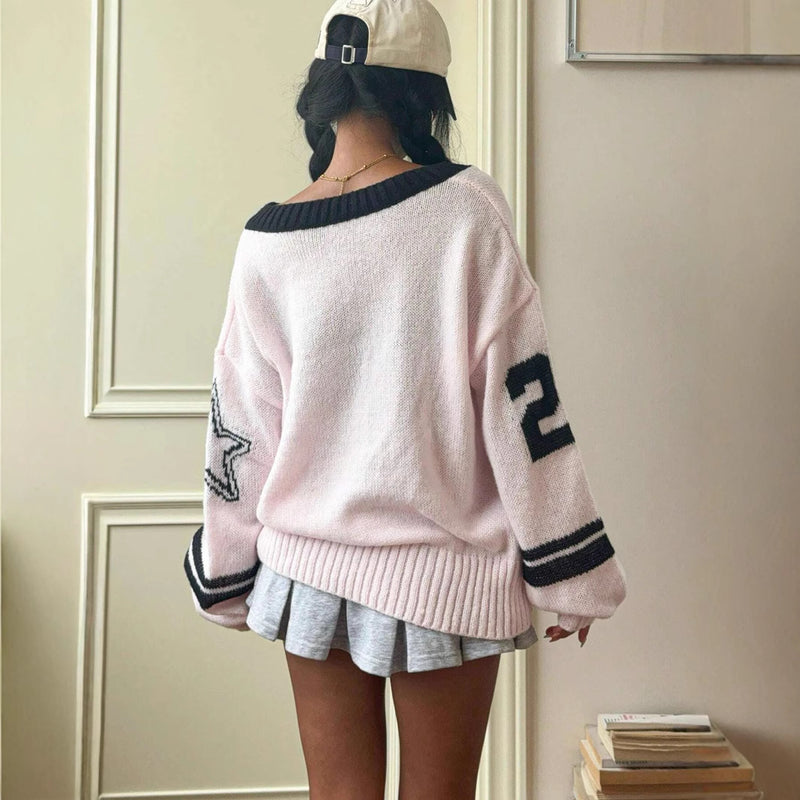 Classic Vintage Sweater with a Flattering Fit