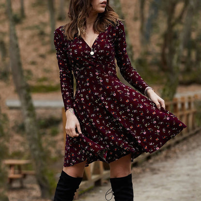 A Vintage Style Dress with Delicate Timeless Details