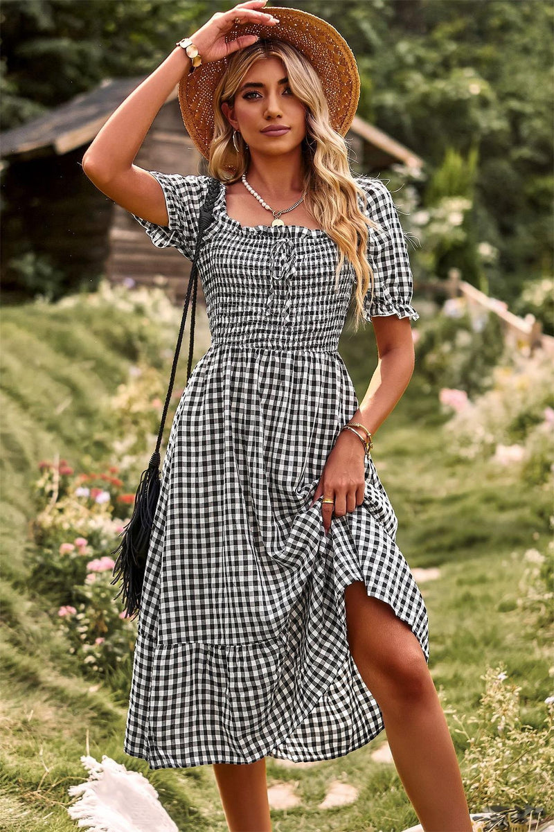 A Vintage Style Dress with Delicate Timeless Details
