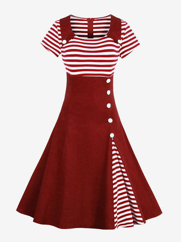 Classic Vintage Dress with a Flattering Fit