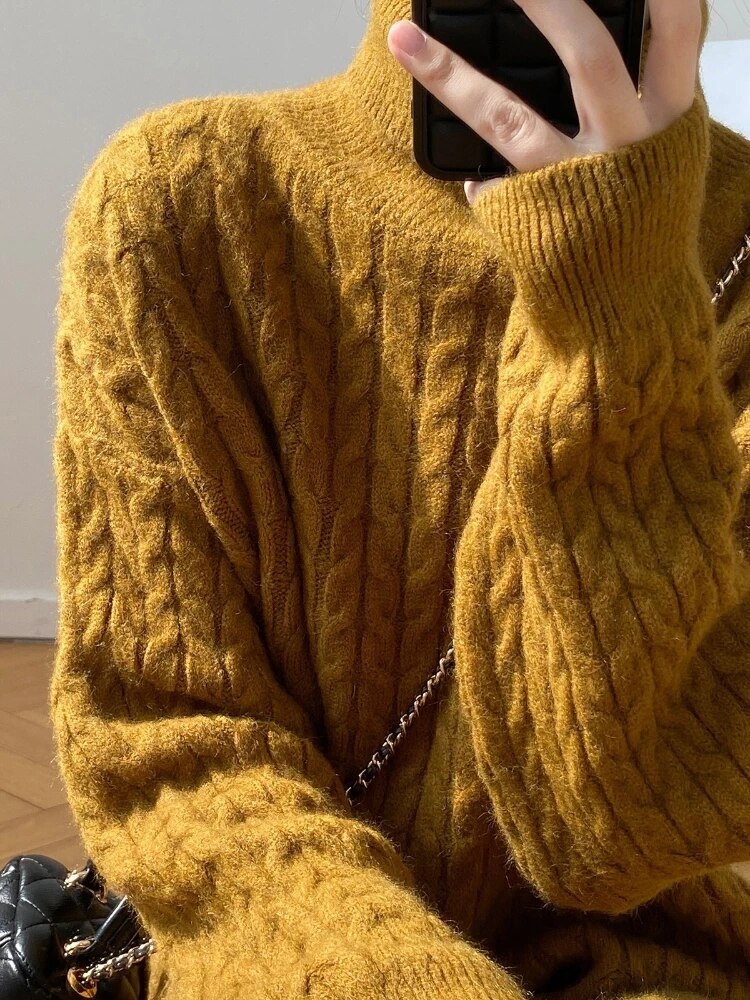 Beautifully Finished Sweater in a Timeless Design