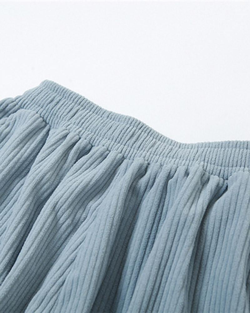 A Vintage Style Pants with Delicate Timeless Details