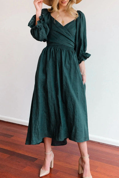 A Vintage Style Dress with Delicate Timeless Details