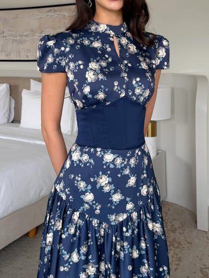 A Vintage Style Dress with Delicate Timeless Details