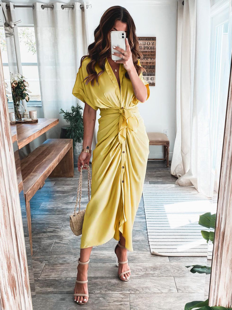 Elegantly Styled Dress for Everyday Wear