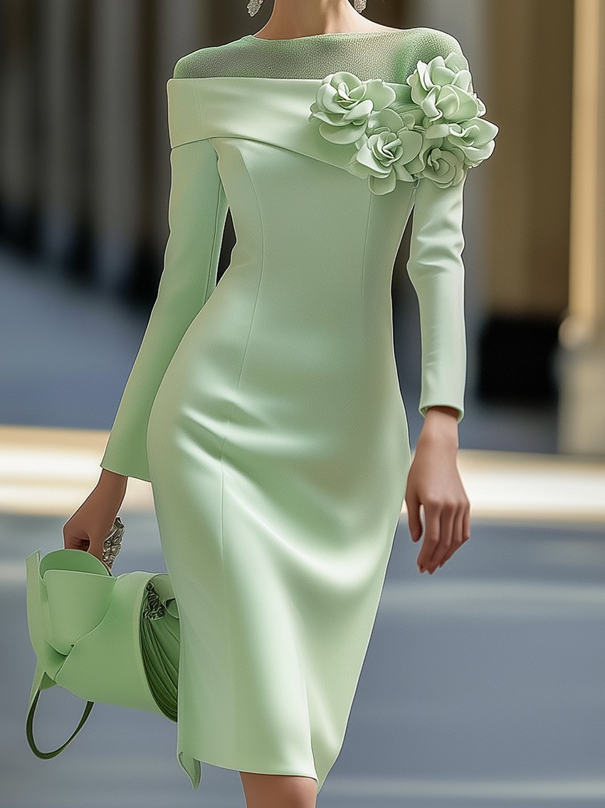 Elegantly Styled Dress for Everyday Wear
