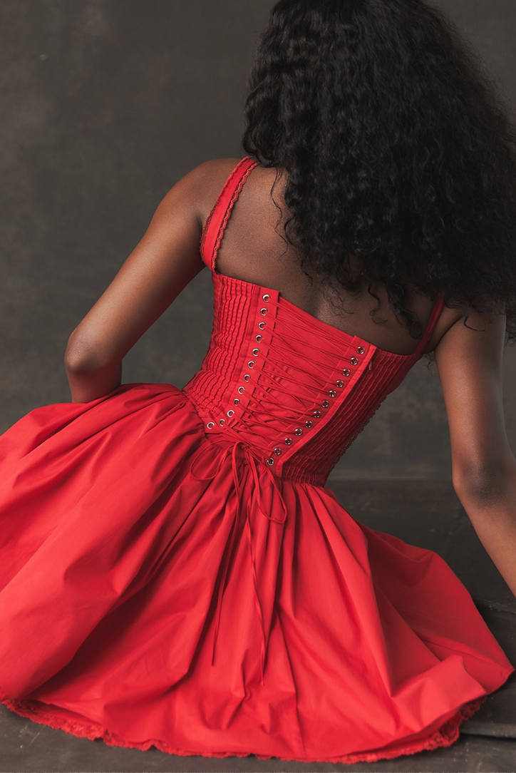 A Vintage Style Dress with Delicate Timeless Details