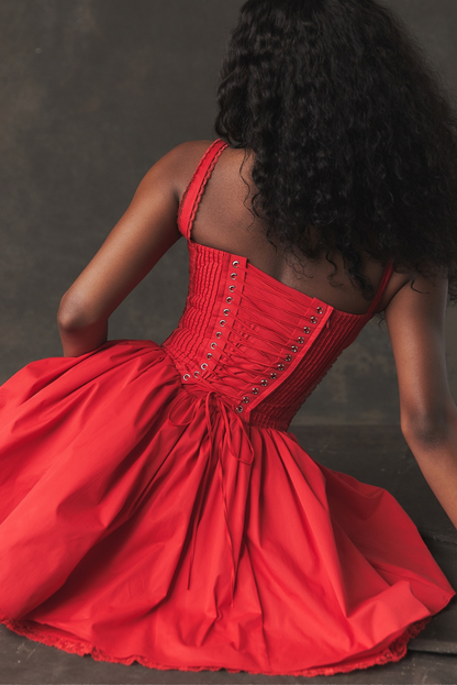 A Vintage Style Dress with Delicate Timeless Details