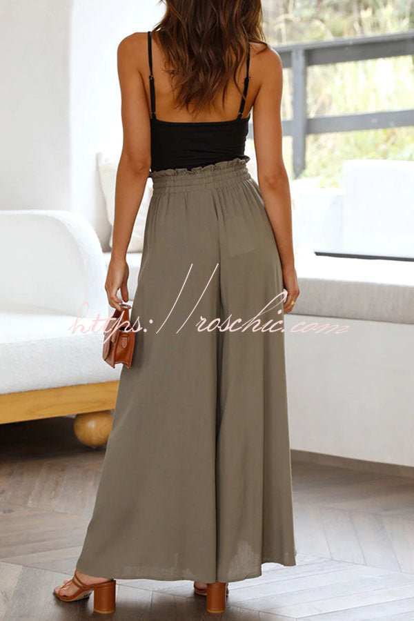 A Vintage Style Pants with Delicate Timeless Details