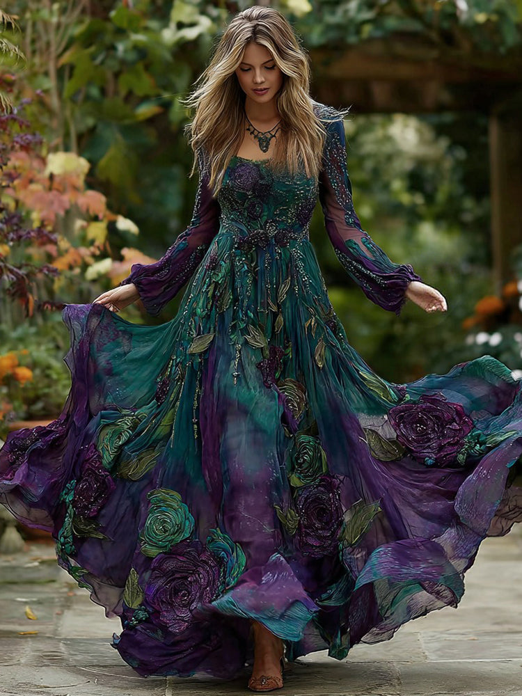 Classic Vintage Dress with a Flattering Fit
