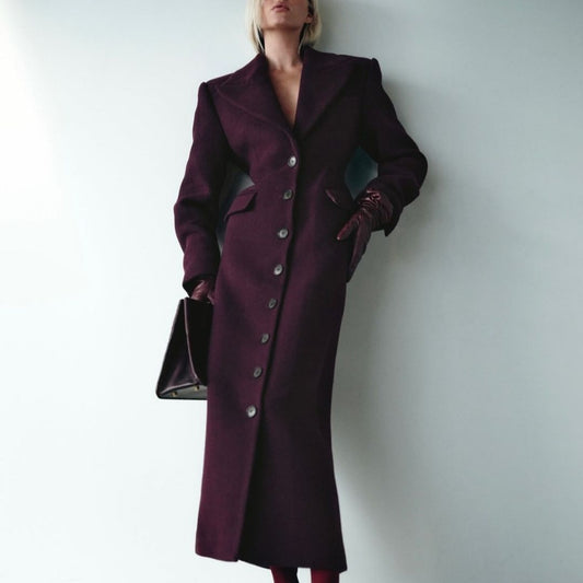 Classic Vintage Coat with a Flattering Fit