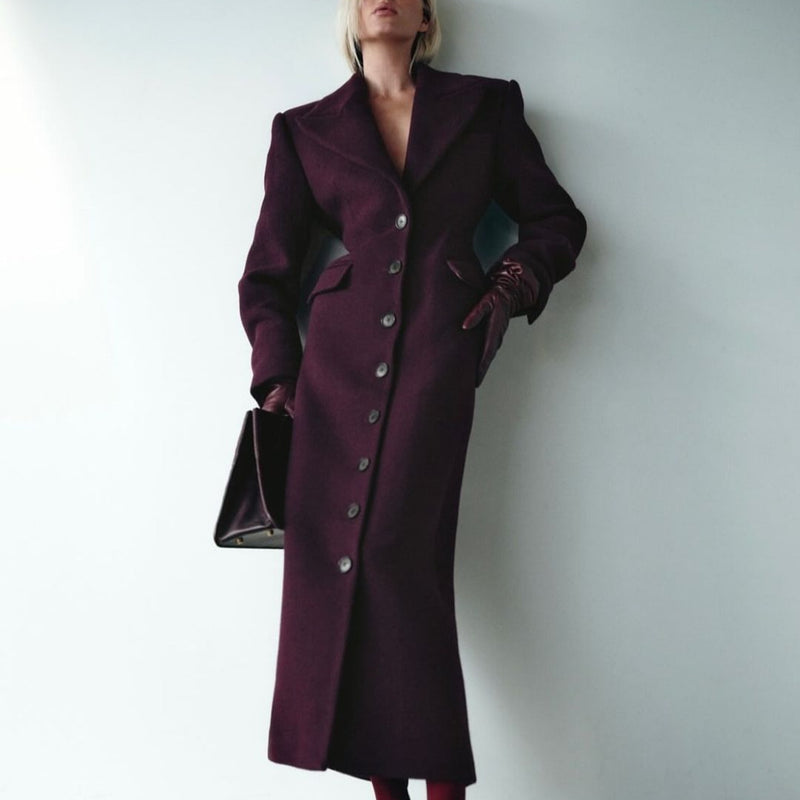 Classic Vintage Coat with a Flattering Fit