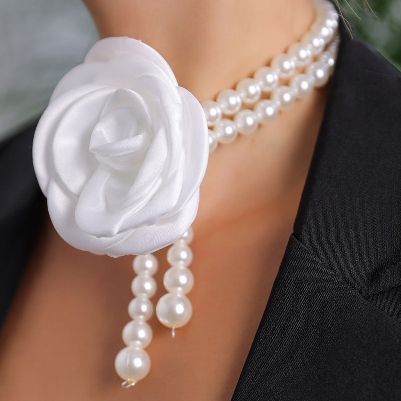 Delicate Artisan Pearl Necklace