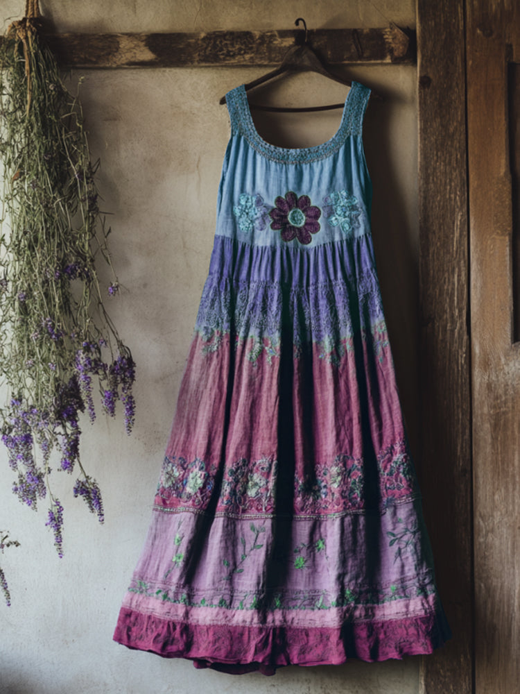 A Vintage Style Dress with Delicate Timeless Details