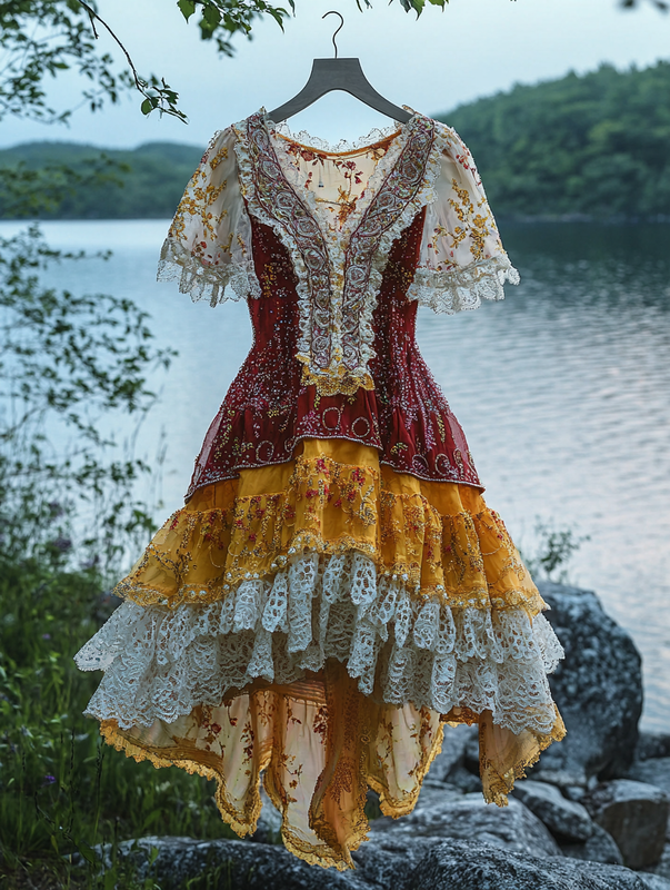 Gracefully Designed Dress