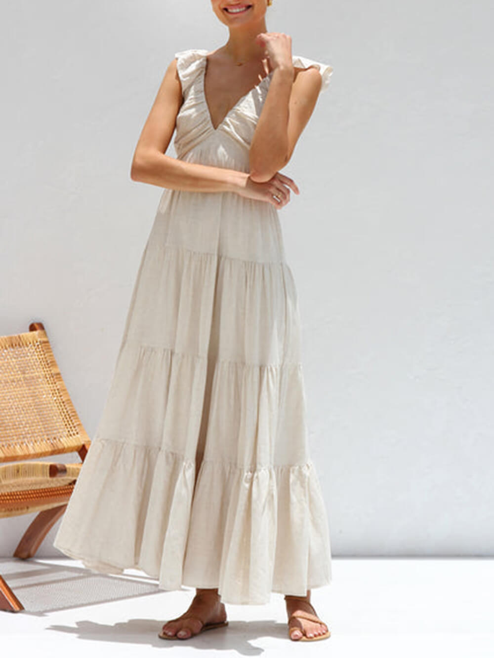 A Vintage Style Dress with Delicate Timeless Details