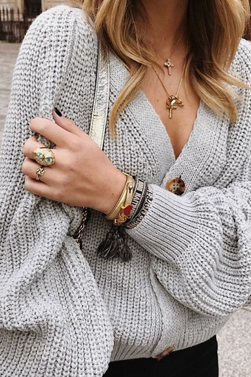 Classic Vintage Cardigan with a Flattering Fit