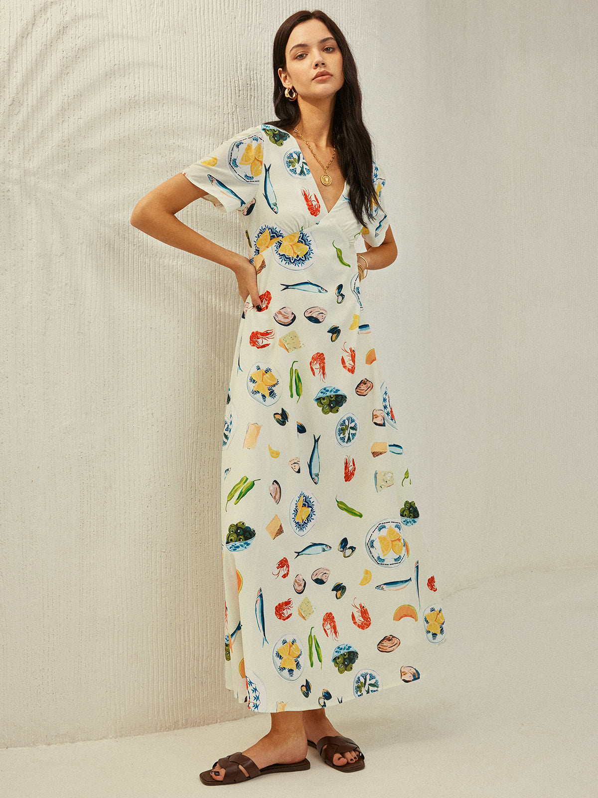 Elegantly Styled Dress for Everyday Wear