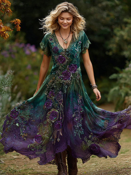 Vintage Inspired Dress with a Contemporary Edge