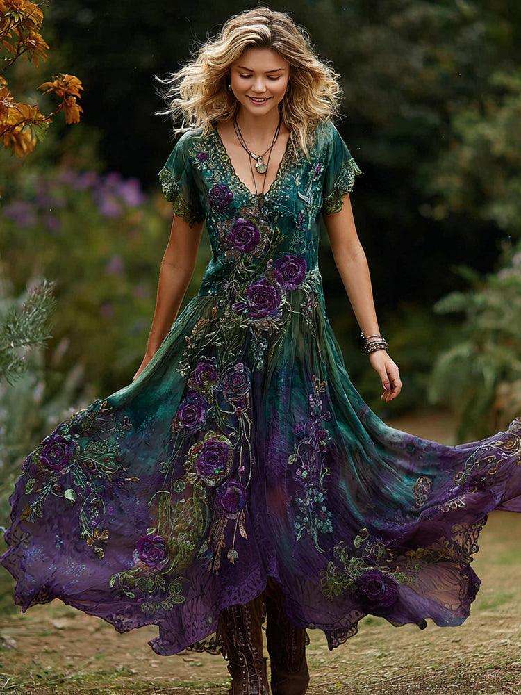 Vintage Inspired Dress with a Contemporary Edge