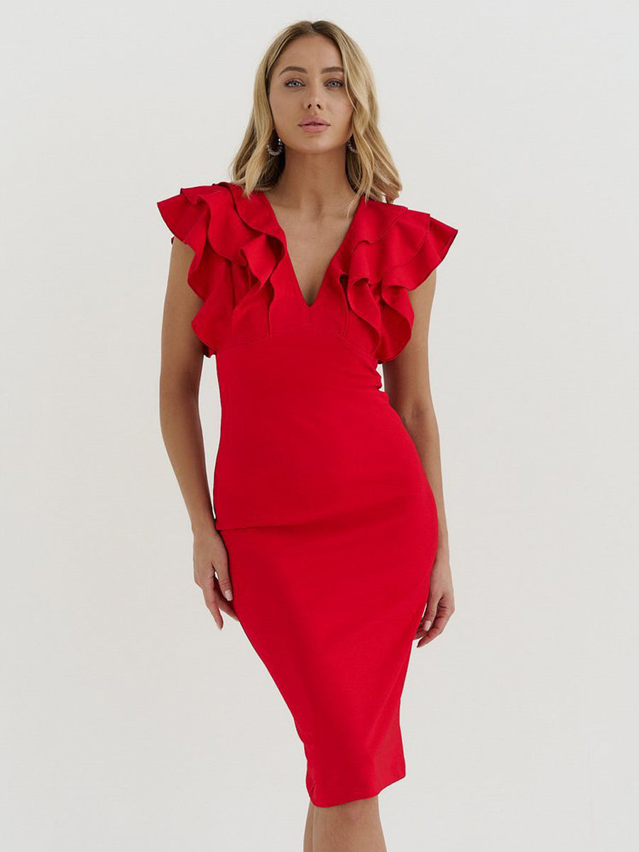 Elegantly Styled Dress for Everyday Wear