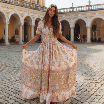 A Vintage Style Dress with Delicate Timeless Details