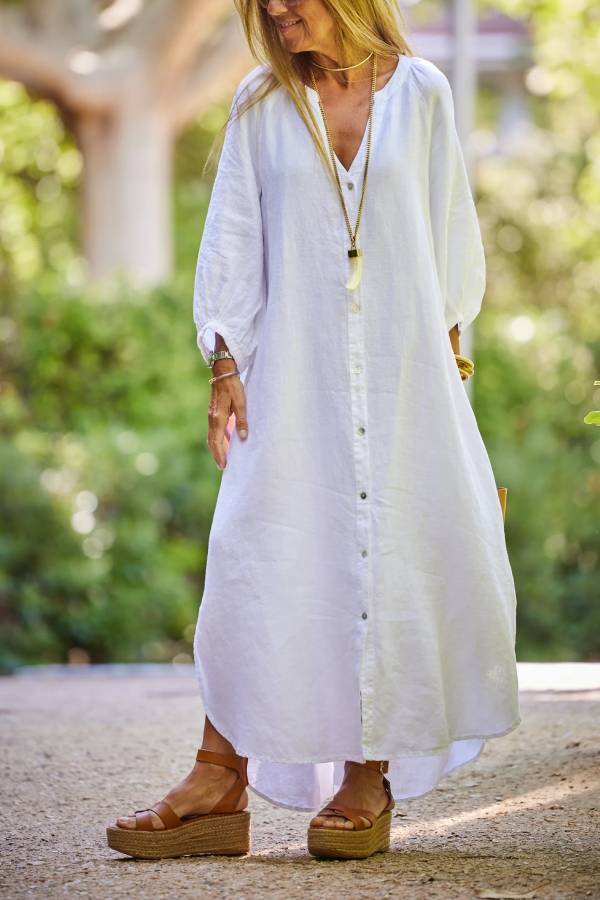 A Vintage Style Dress with Delicate Timeless Details