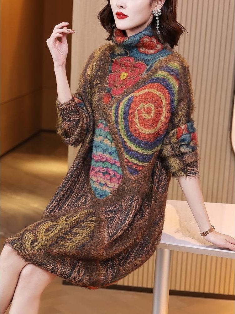 Vintage Inspired Sweater with a Contemporary Edge
