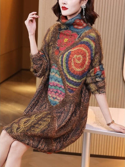 Vintage Inspired Sweater with a Contemporary Edge