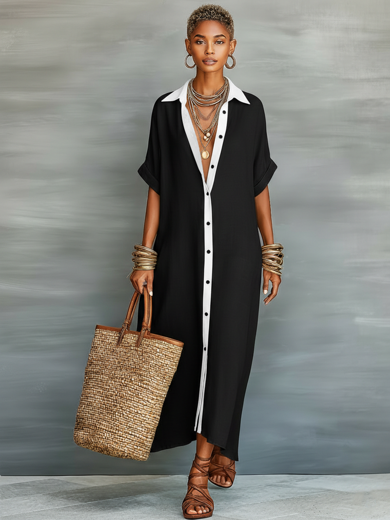 Beautifully Finished Dress in a Timeless Design