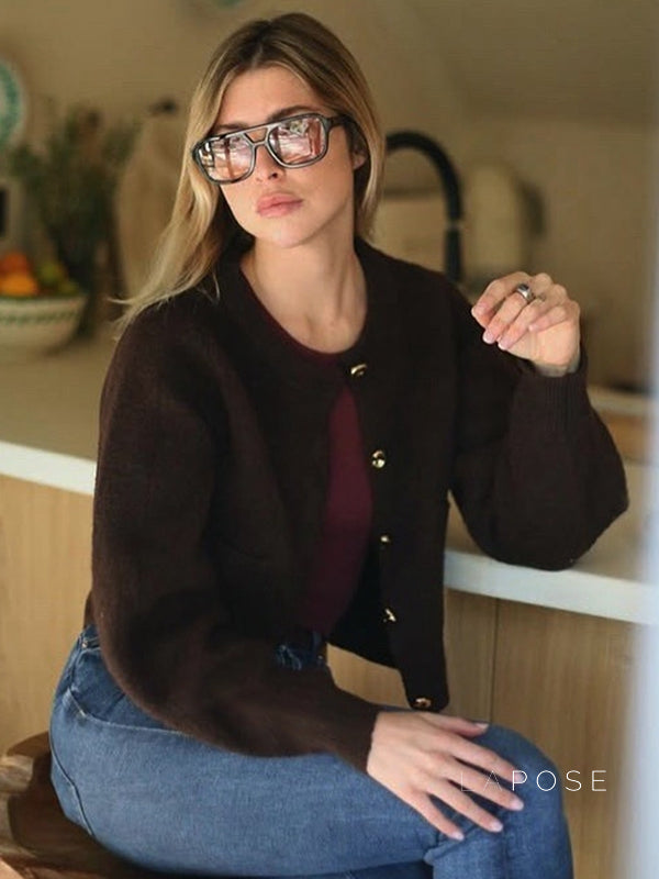 Classic Vintage Cardigan with a Flattering Fit