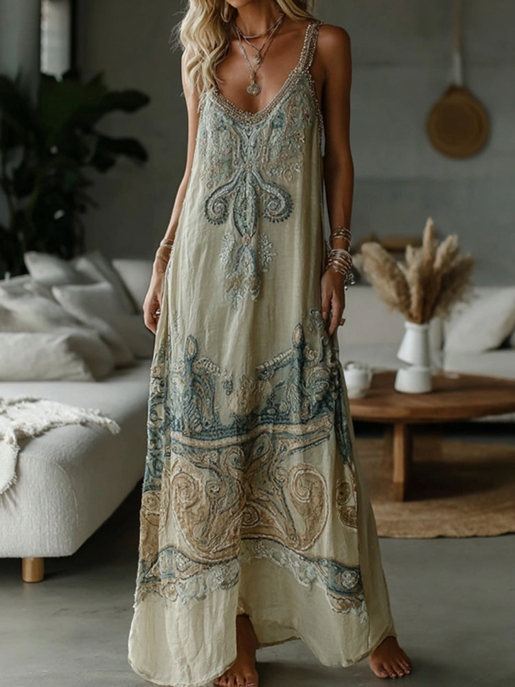 A Vintage Style Dress with Delicate Timeless Details