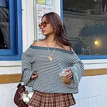 Vintage Inspired Sweater with a Contemporary Edge