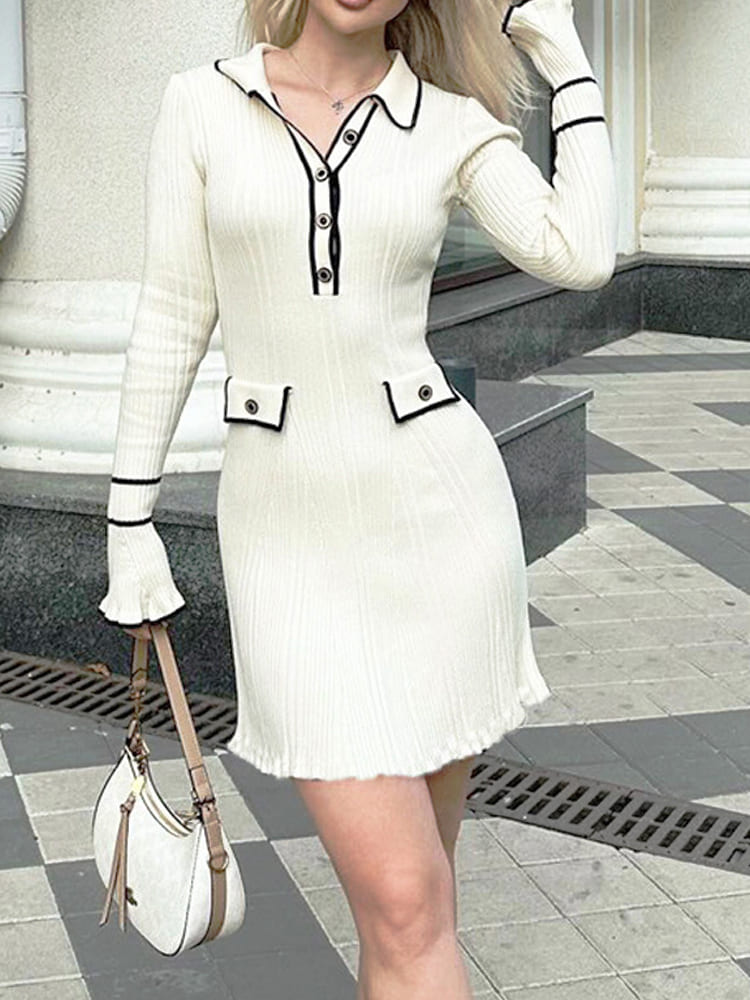 Well Tailored Dress with a Graceful Silhouette