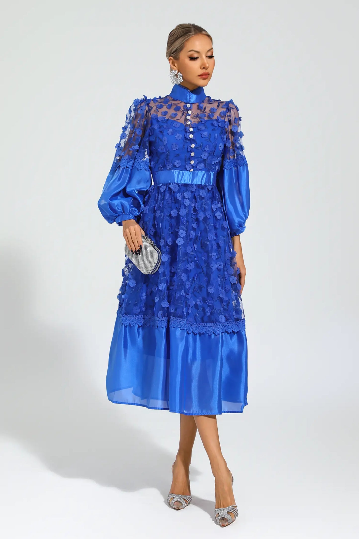 A Vintage Style Dress with Delicate Timeless Details