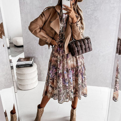 Classic Vintage Dress with a Flattering Fit