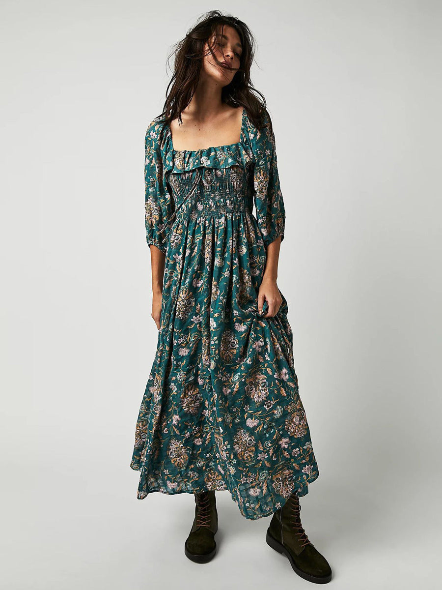 A Vintage Style Dress with Delicate Timeless Details