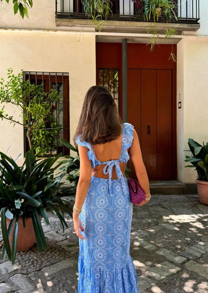 A Vintage Style Dress with Delicate Timeless Details