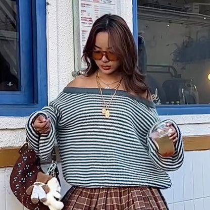Vintage Inspired Sweater with a Contemporary Edge