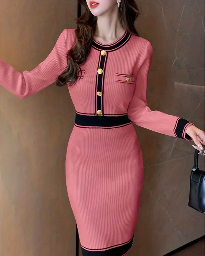 Well Tailored Dress with a Graceful Silhouette