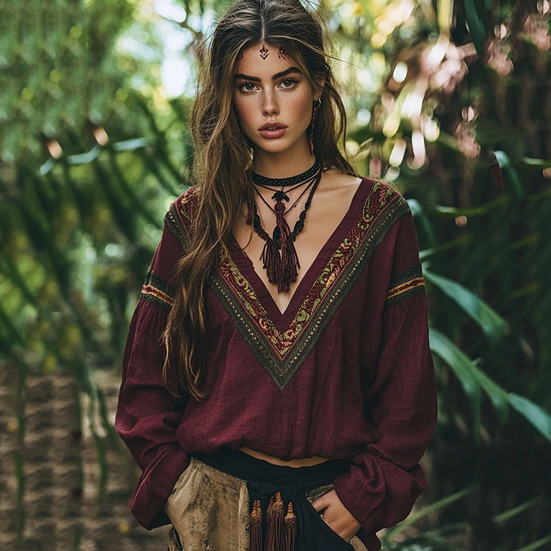 Beautifully Balanced Blouse with Timeless Character