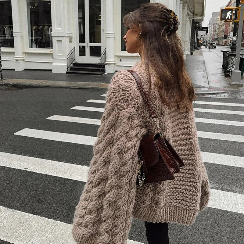 A Vintage Style Sweater with Delicate Timeless Details