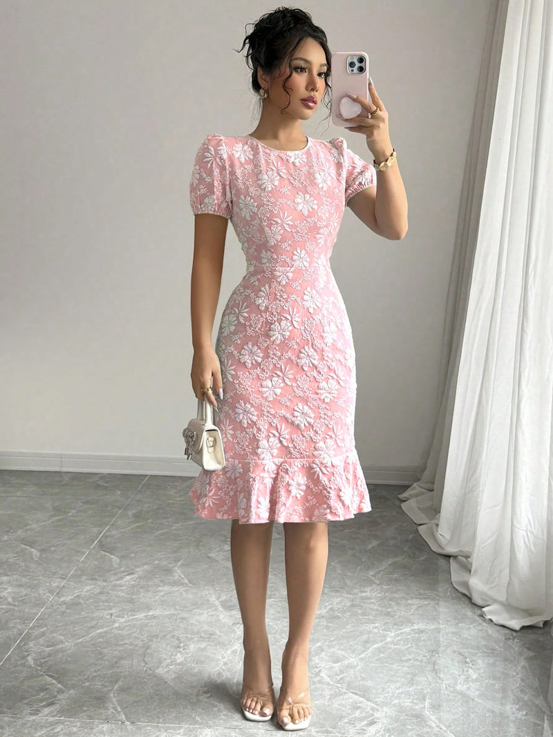 A Vintage Style Dress with Delicate Timeless Details