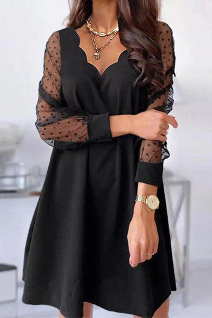 Well Tailored Dress with a Graceful Silhouette