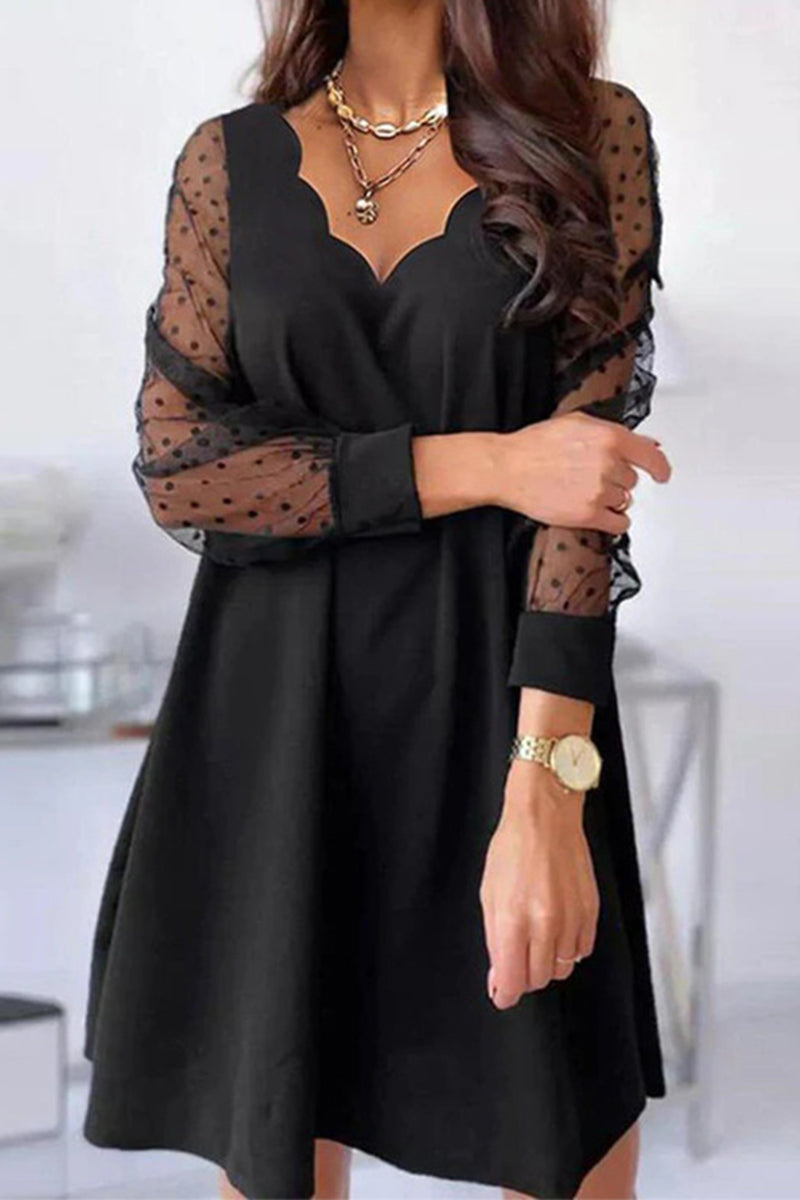 Well Tailored Dress with a Graceful Silhouette